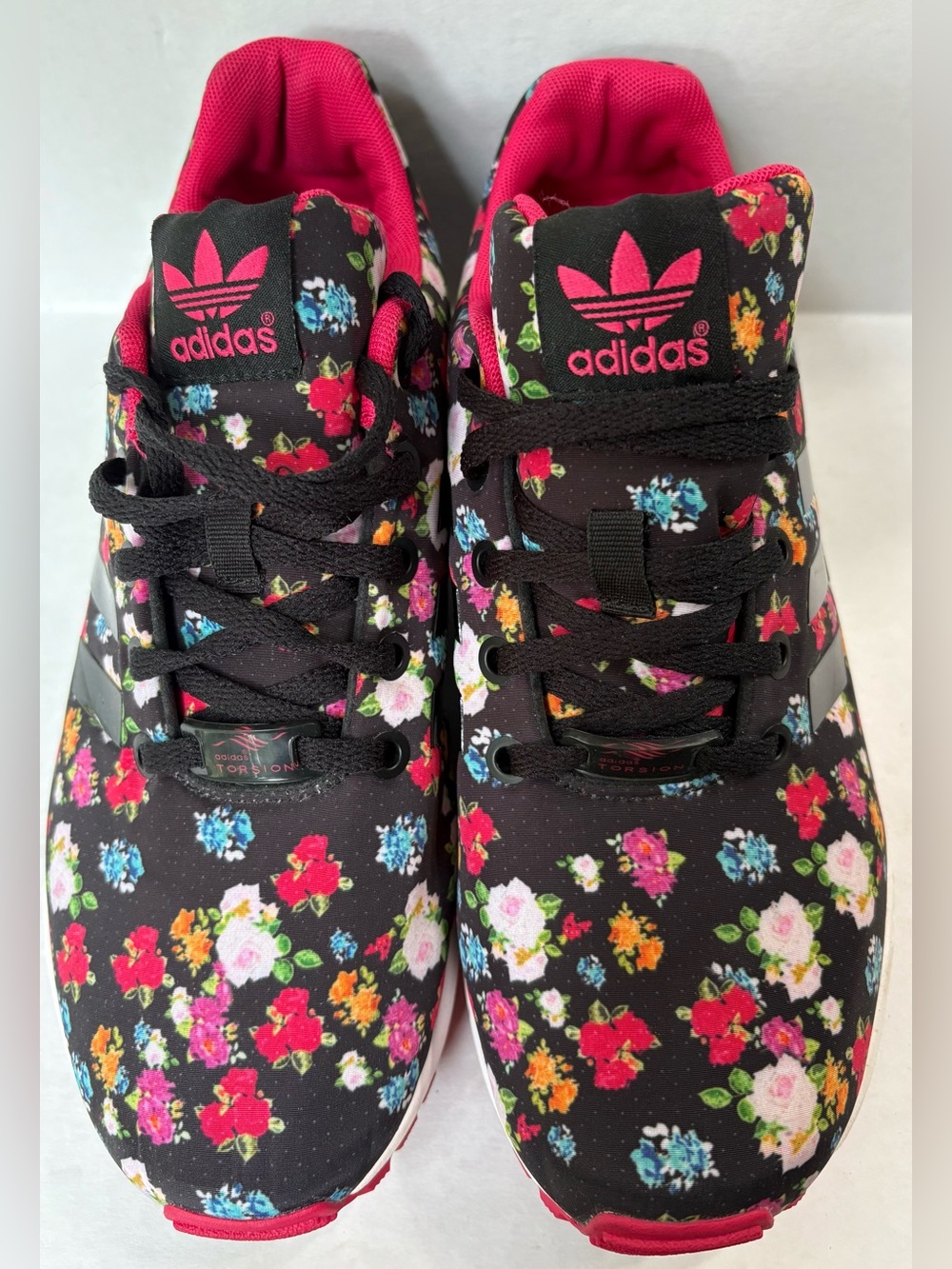 Adidas ZX Flux Floral AQ6891 Womens Size 6  Torsion Cottagecore Granny Garden